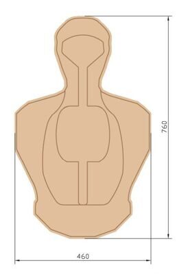 Мишень IPSC силуэт - 1